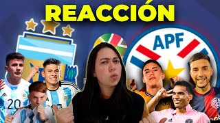 🔵ARGENTINA 🆚 PARAGUAY🔴 REACCIÓN  PREOLÍMPICO SUDAMERICANO SUB23 [upl. by Rush]