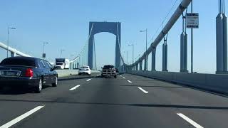 Throgs Neck Bridge northbound ALTERNATE TAKE [upl. by Grimaldi]