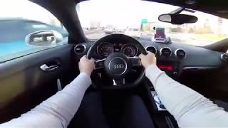 Crazy Audi driving [upl. by Nnarefinnej565]