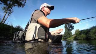 Fliegenfischen am Fluss auf Raubfisch Flyfishing [upl. by Ecenahs]