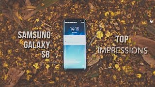 Samsung Galaxy S8 Top Impressions  First Look  স্যামসাং গ্যালাক্সি এস৮ [upl. by Lorrin104]