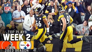 HIGHLIGHTS Top Plays from Steelers 2622 win over Browns in Week 2  Pittsburgh Steelers [upl. by Marga]