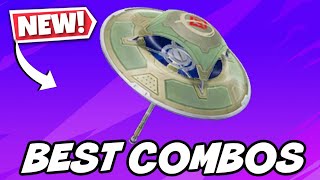 BEST COMBOS FOR NEW REBEL BRELLA GLIDER SEASON 1 VICTORY UMBRELLA  Fortnite [upl. by Aniret]