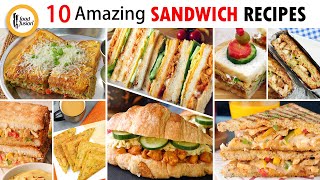 10 Amazing Sandwich Recipes By Food Fusion [upl. by Blase]