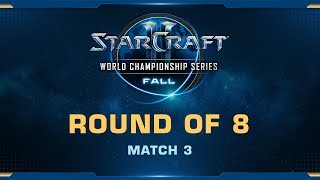 2019 WCS FALL Round of 8  Match 3  Neeb P vs TIME T [upl. by Layod917]