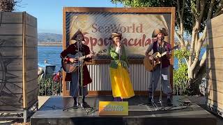 “The Scurvy Squad”  SeaWorld San Diego  Spooktacular Celebration 2024 [upl. by Lali997]