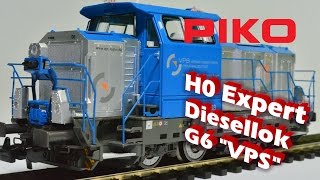 PIKO V036 H0 Expert Diesellok Vossloh G6 VPS  Modellvorstellung [upl. by Schrick]