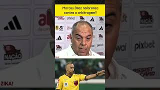 Marcos Braz na bronca contra arbitragemflamengoviralbrasilfypfutebol [upl. by Ennovehc673]