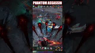 1800 Gold In 38 Seconds Phantom Assassin Likes this Very Much dota2 dota2highlights rampage [upl. by Wartow]