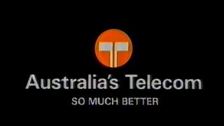 Telecom Australia retro TV ad  quotFrom a distancequot [upl. by Ahseile]