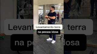 Idoso pode fazer levantamento terra fitnesscoach treinamentoresistido idososativos [upl. by Abra]