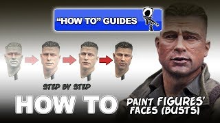 PAINTING FIGURES FACES  STEP BY STEP  BUSTS [upl. by Florentia141]