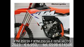 KTM 250 SXF KTM 250 SXF BTW MOTOR [upl. by Hasin]