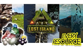 The BEST Resource Locations on Lost Island [upl. by Eugilegna380]