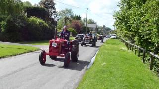 bicester vintage tractot club wendlebury road run summer 2014 [upl. by Chita465]