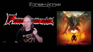 Flotsam amp Jetsam release their new album I am the Weapon 2024 [upl. by Reteid]