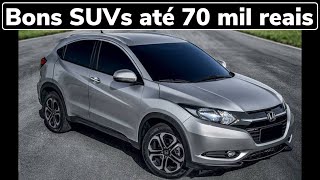 SUVs PARA COMPRAR ATÉ 70 MIL REAIS [upl. by Dibbrun]