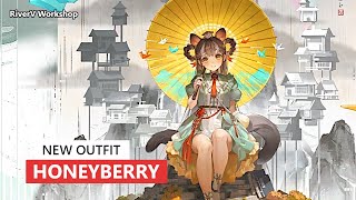 Honeyberry New Skin  Arknights明日方舟 ハニーベリーの新しいコーデ [upl. by Spain]