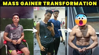 Mass Gainer Transformation  Mass Gainer Before amp After  ​⁠DNA ANABOLIC MASS GAINER [upl. by Beckman]