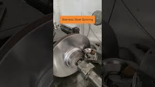 Stainless Steel Spin Forming metalspinning cnc flowforming [upl. by Romeu]