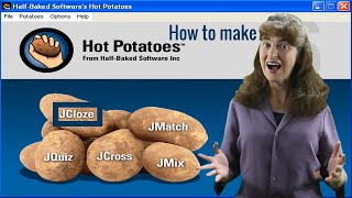 Hot Potatoes Quizzes  How to make  JCloze [upl. by Anos335]