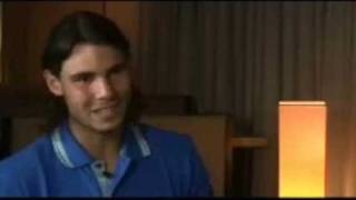 Rafael Nadal  BBC Interview 2008 13 [upl. by Boswell]