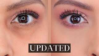 HOW TO CONCEAL DARK CIRCLES  NO CRACKING NO CREASING NO SETTLING  2022 [upl. by Akahs]