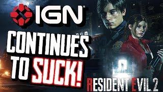 IGN Continues to be an Embarrassment with Resident Evil 2 Review [upl. by Thrift]