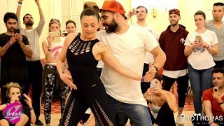 Chaves y Silvia Maestra  BUnited Bachata Festival 2018 [upl. by Annaujat]