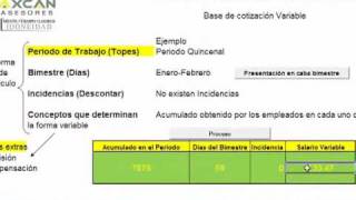 Calculo de Salario Diario Integrado para IMSS Parte23 [upl. by Aliab]