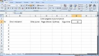 Ndërtimi i një listë pagese [upl. by Audre]