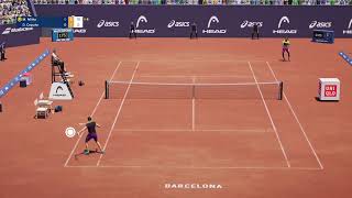 Matchpoint tennis Championships carrière semi pro MPT 3 dual sense PS5 gameplay [upl. by Annawat749]