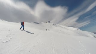 Scialpinismo al Pizzo Mellasc 2465 mt in Valgerola So  70417 [upl. by Arman]