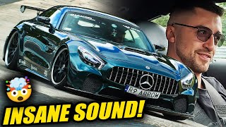 Black Series WHO ANGRY 700hp Mercedes AMG GT R  Nürburgring [upl. by Riker883]