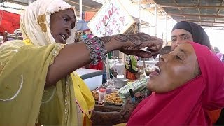 In Somalia volunteer vaccinators critical to fight against polio [upl. by Eenyaj428]