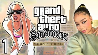 HERE WE GO AGAIN  GTA San Andreas Definitive Edition Part 1 Twitch Playthrough [upl. by Ocsecnarf]