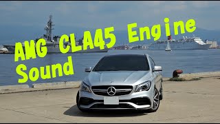 MercedesAMG CLA45 エンジン音 [upl. by Janice]