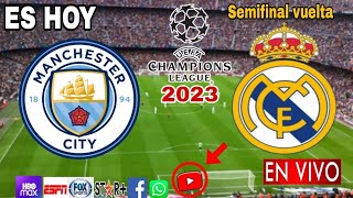 Manchester City vs Real Madrid en vivo donde ver a que hora juega Manchester City vs Real Madrid [upl. by Eeniffar154]