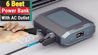 Best Small Portable Power Bank With AC Outlet in 2023  Top 6 [upl. by Esaele]