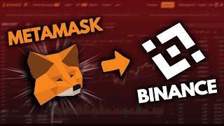 Comment envoyer des cryptos de MetaMask à Binance  TUTO retrait MetaMask 2024 [upl. by Raybourne]