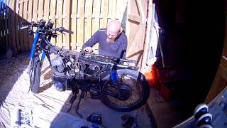 Honda CD200 Benly rebuild part 2 [upl. by Nakhsa]