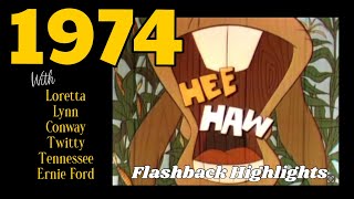 Hee Haw Flashback to 1974 [upl. by Elokin]