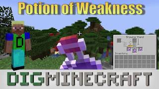 Potion of Weakness in Minecraft [upl. by Augustin759]