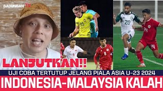 Uji coba Piala Asia U23 Indonesia dikalahkan Arab Saudi Malaysia dikalahkan China [upl. by Avram]