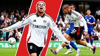 Goal Of The Month WINNER  ALL ANGLES  Emile Smith Rowes First Goal For Fulham [upl. by Bent]