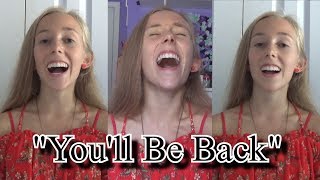 Youll Be Back  Hamilton Cover by Brandi Alden [upl. by Namrak52]