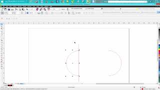 Corel Draw Tips amp Tricks Half cut a line and the other have Perforated line [upl. by Yahsan37]