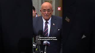 Rudy Giuliani Claims To Be Persecuted After Fiery Exchange With New York Judge [upl. by Annairol]