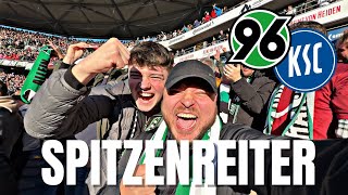 HANNOVER auf die EINS🔥 Hannover 96  Karlsruher SC Stadionvlog [upl. by Martine]