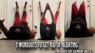 3 Exercises To Get Rid Of Bloating Fast [upl. by Fantasia]